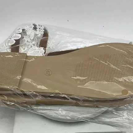 Size:4.5-11 Women Simple Style Flower Decoration Sandals - Image 4