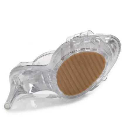 Size:4.5-11 Women Fashion Clear Ultra High Heel Platform Shoes - Image 8