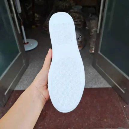 Size:5-11 Women Bigger Sizes Metal Decor Lace-up Loafers - Image 4