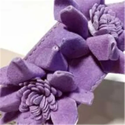 Size:4.5-11 Women Flower Decorative Platform Beach Slippers - Image 4