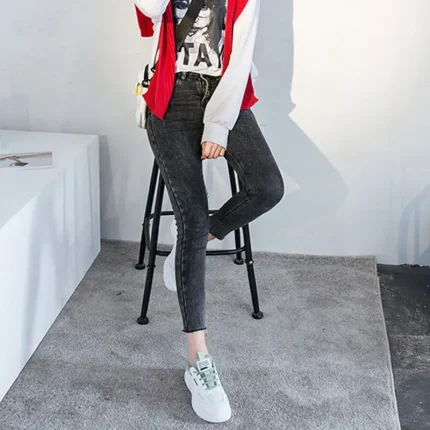 Size:4.5-8.5 Women Fashion Breathable Lace-up Leisure Sneakers - Image 5