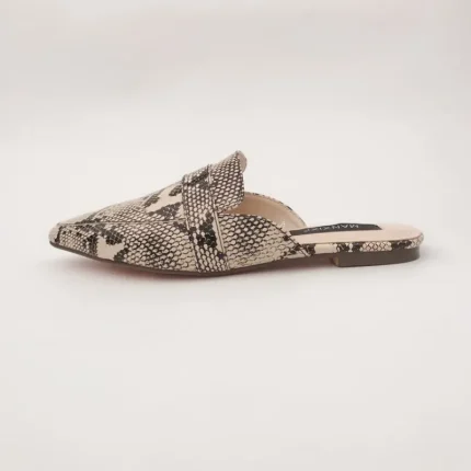 Size:4.5-10 Women Snake Pattern Flats Slippers Shoes - Image 5